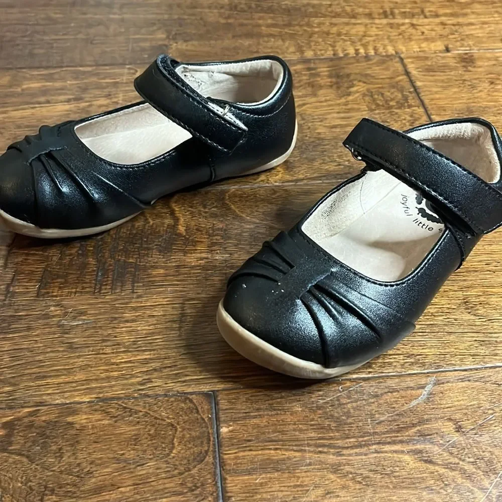 Live & Luca PIEGA, Black Leather Mary Jane, size 8